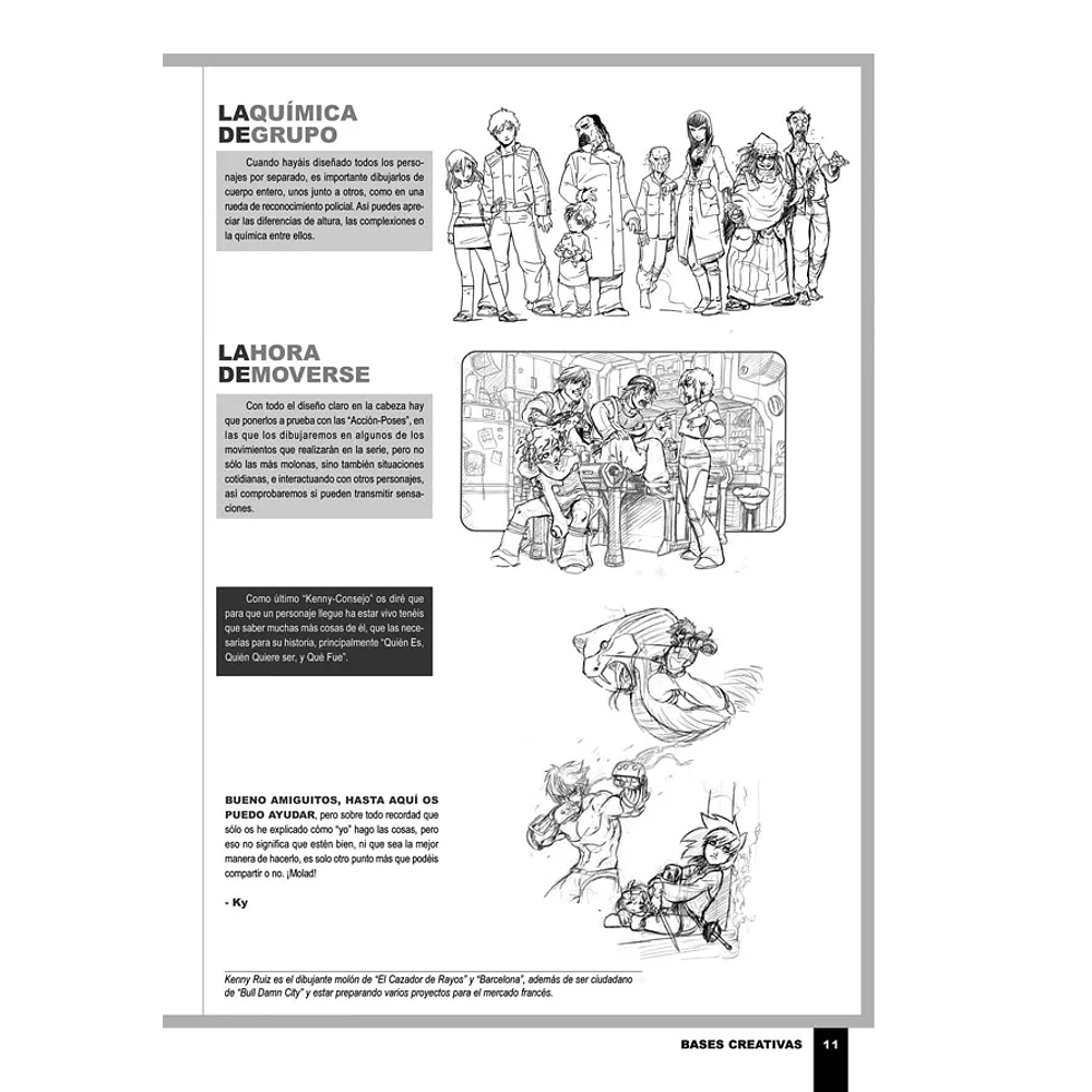 Aprende A Dibujar Comic 4 - Creacion de Personajes