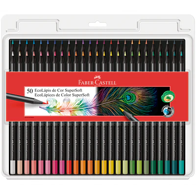 Faber Castell - Lapices de Colores x50 Supersoft 