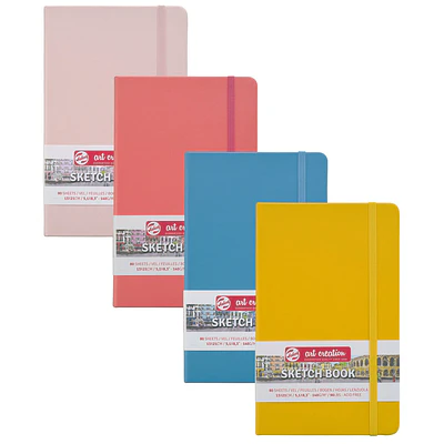 Sketch Book - Papel Crema 13x21 Cm - 140G - 80hj - 8 Colores Disponibles