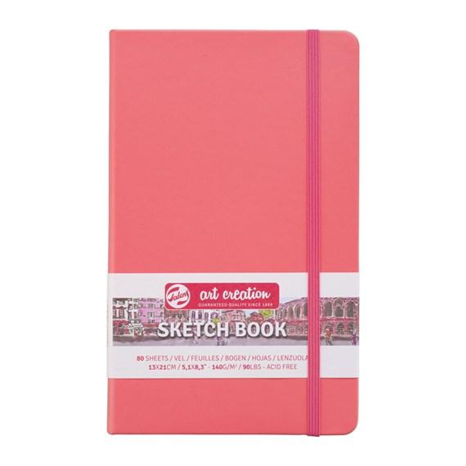 Sketch Book - Papel Crema 13x21 Cm - 140G - 80hj - 8 Colores Disponibles 4