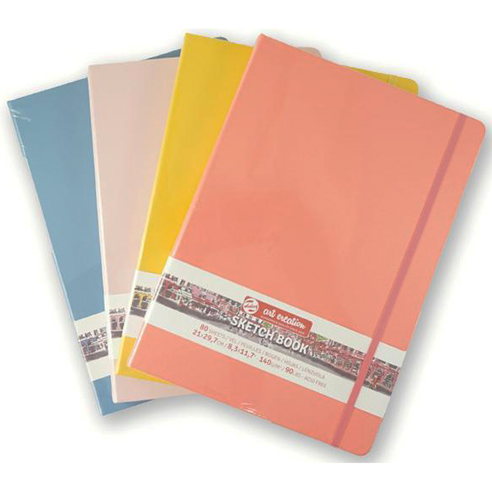 Sketch Book - Papel Crema 21x30 Cm - 140G - 80hj.