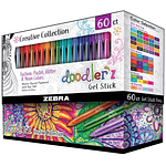 Lápices Gel Doodler´z - 60 Un