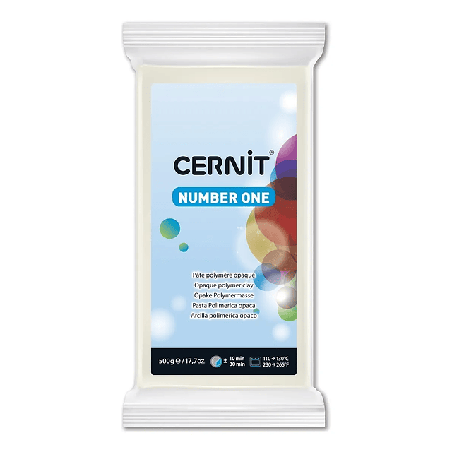 Cernit - Arcillas Polimérica - Number One - 500 Gr