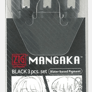 Set 3 Tiralíneas Mangaka (01 - 03 - 08)