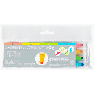 Set Clean Color Dot - 4 Colores