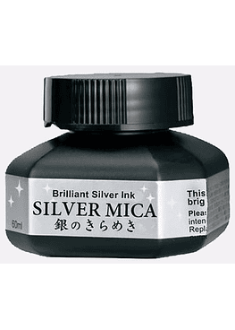 Tinta Plateada - Silver Mica 60 ML