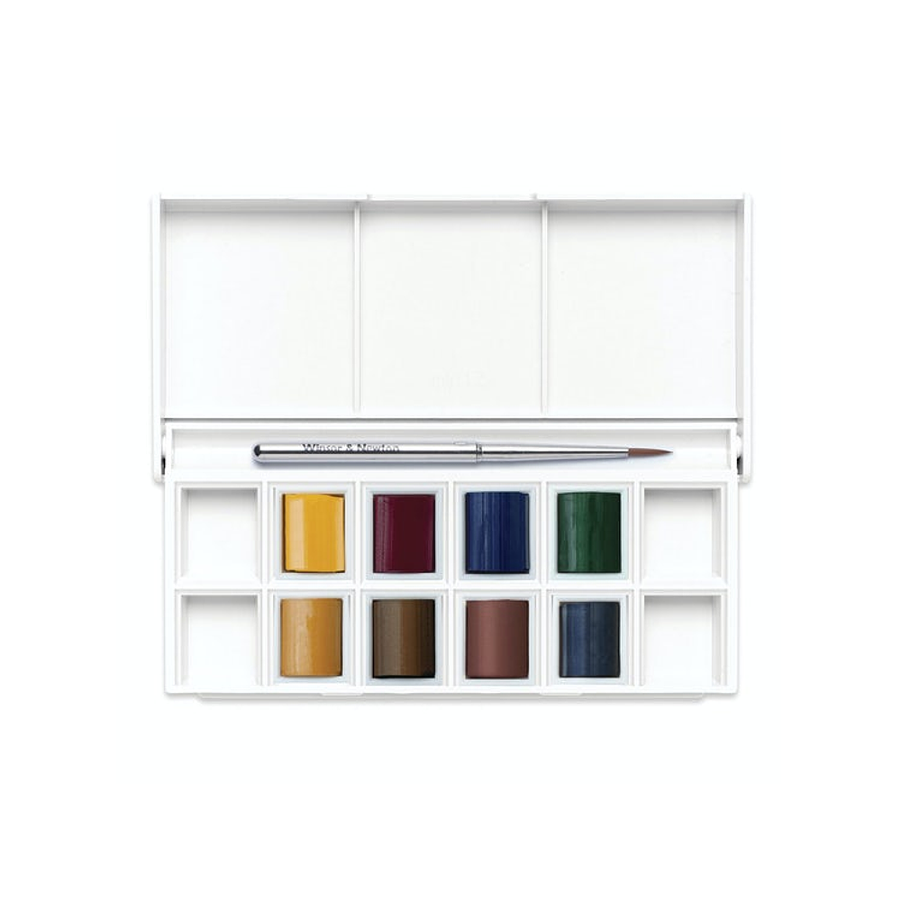 Winsor & Newton - Acuarela Cotman Set Landscape - 8 Colores