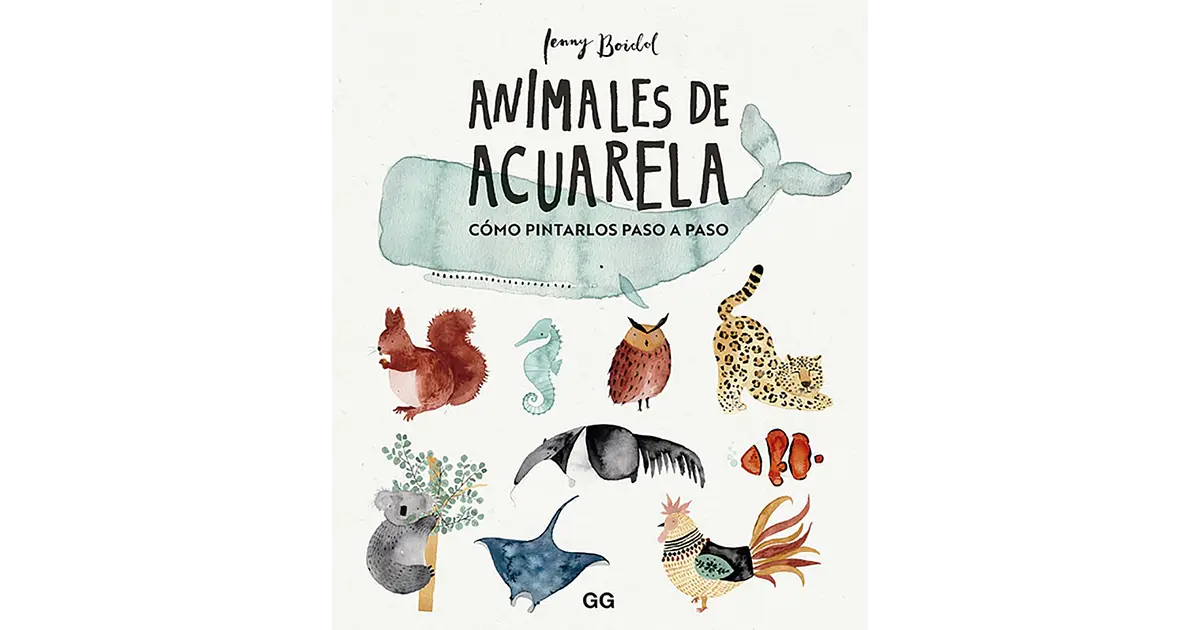 Animales de acuarela