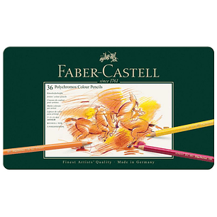 Faber Castell - 36 lápices de colores Polychromos