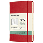 Agenda 2022 - Semanal - Rojo Escarlata