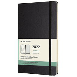 Agenda 2022 - Semanal - Negro