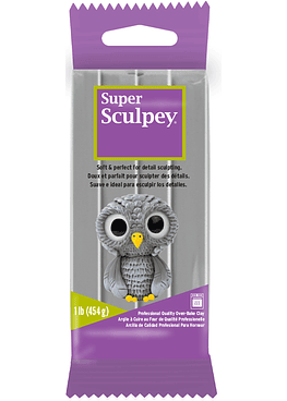 Super Sculpey - Gray - 454 Gr