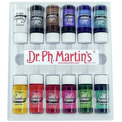Dr. Ph. Martin's Bombay India Ink, 15ml - Set 1
