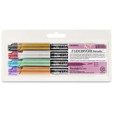 Set Metálicos 8 Colores - FUDEBIYORI 