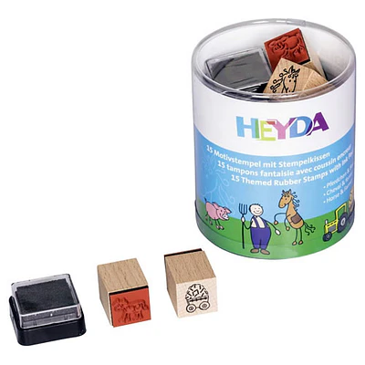 Heyda - 15 Timbres Motivacionales - Diseño Campestres