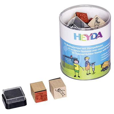 Heyda - 15 Timbres Motivacionales - Diseño Construcción Y Futbol