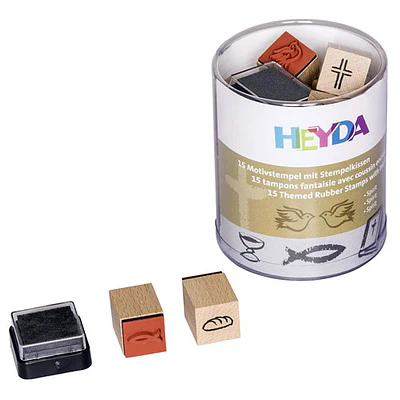 Heyda - 15 Timbres Motivacionales - Diseños Religiosos