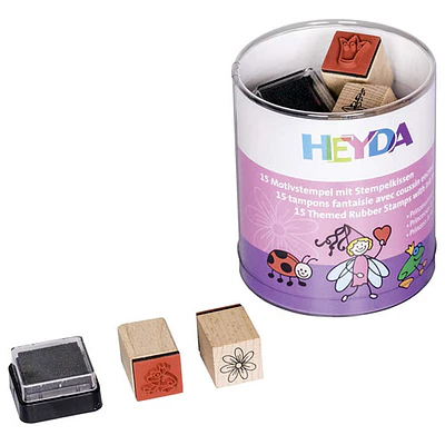 Heyda - 15 Timbres Motivacionales - Diseños Princesas