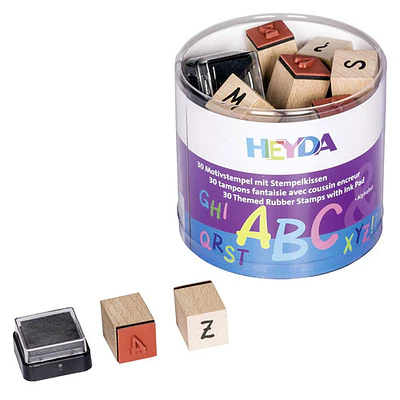 Heyda - 30 Timbres Motivacionales - Diseños Abecedario