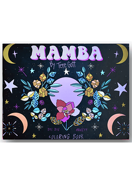 Libro Coloring MAMBA - Papel 240 Gr - 32 x 23 CM