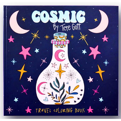 Tere Gott - Libro Coloring COSMIC - Papel 240 Gr