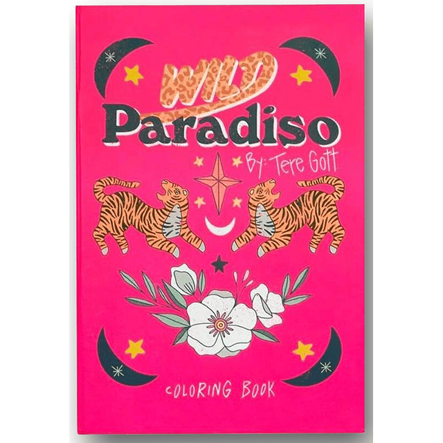 Libro Coloring PARADISO - Papel 240 Gr - 44x30 CM