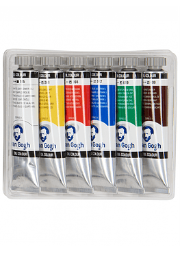 Óleo Van Gogh - Estuche 6 Colores - 20ml