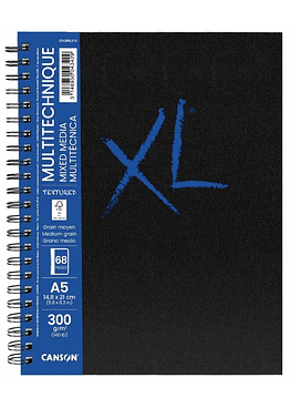 Canson Art Book XL - Mix Media - A5 - 34 Hojas 300 Gr