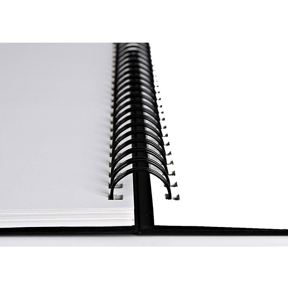 Cuaderno de dibujo Sketchbook Medium A5, papel 150 gr, Negro