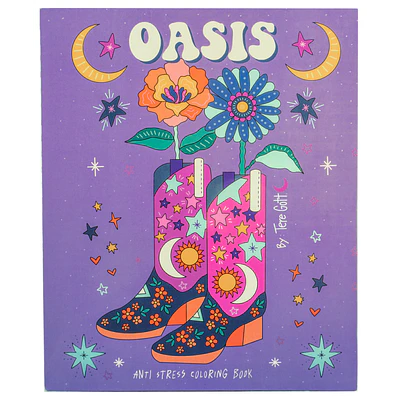 Tere Gott - Libro Coloring OASIS - Papel 240 Gr
