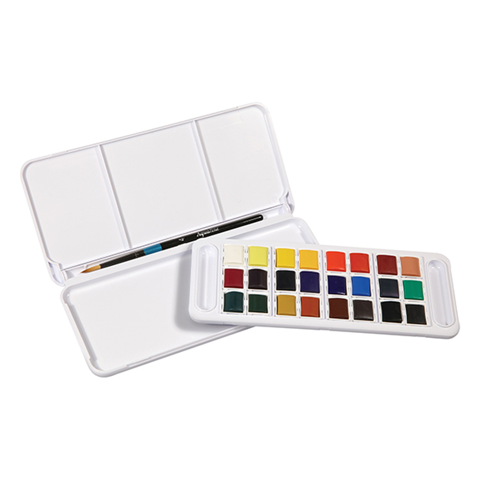 Set Daler Rowney Aquafine Travel -  24 Colores con Pincel