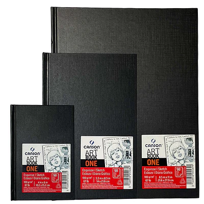 Canson - Art Book One - 100 Gr - 3 Tamaños Disponibles
