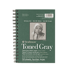 Croquera Dibujo Strathmore - Toned Gray - 118gr - 14 X 21.6 CM - 50HJS