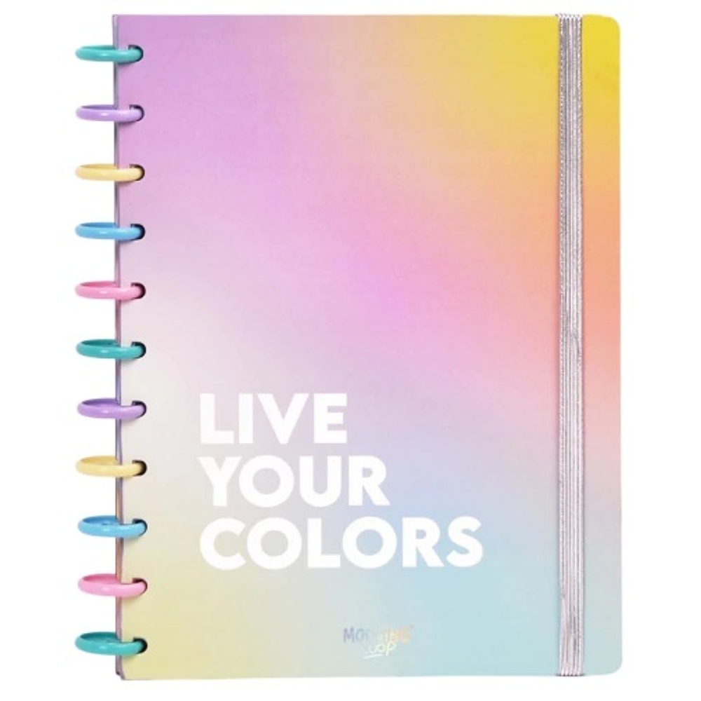 Cuadernos Mooving Loop a Discos - 20.8x28cm - Live Your Colours
