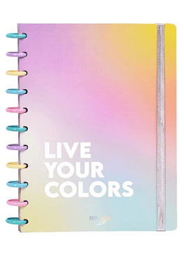 Cuadernos Mooving Loop a Discos - 20.8x28cm - Live Your Colours