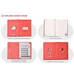 Cuaderno Mooving - Hojas Lineales - Tapa Dura - 96 Hjs - Mickey Mouse