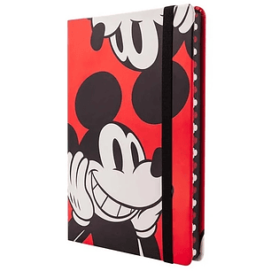 Cuaderno Mooving - Hojas Lineales - Tapa Dura - 96 Hjs - Mickey Mouse