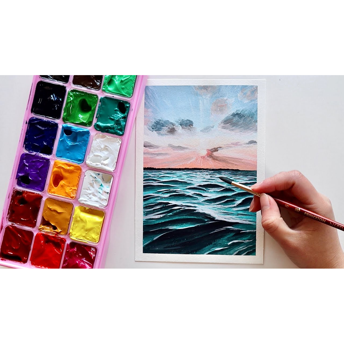 Miya Himi Gouache Jelly Cup 56 Colores + 30 ML Blanca