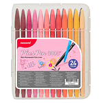 Marcadores Monami Plus Pen 3000 - 24 Colores