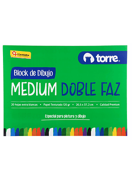 Block Dibujo M-99 Doble Faz Torre Imagia