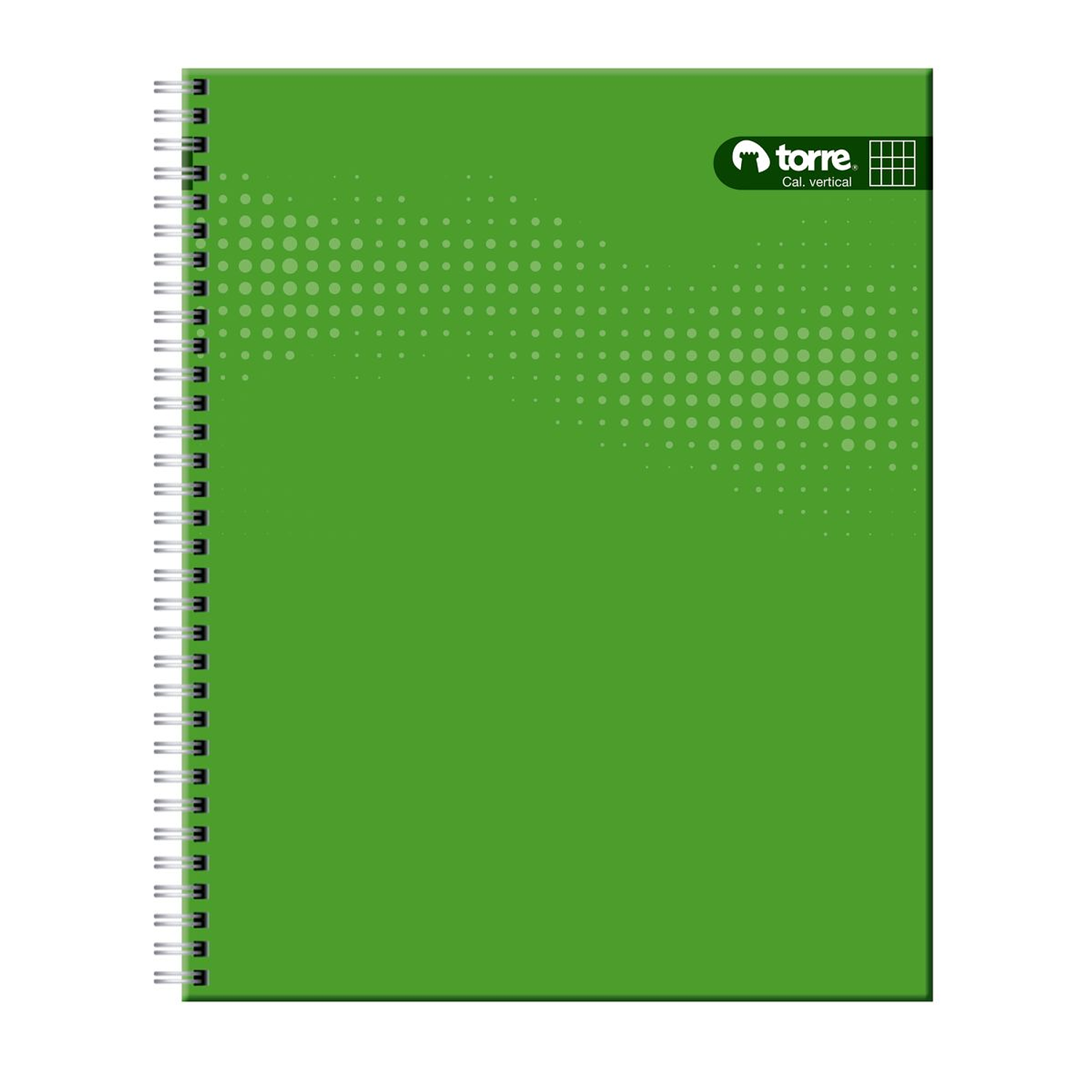 Cuaderno Univ.Torre Clasico Liso C.Vert 100H