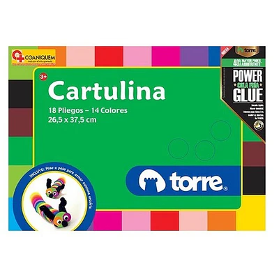 Torre - Bolson Cartulina 18Hjs. Imagia