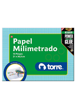 Bolson Papel Milimetrado Torre Imagia