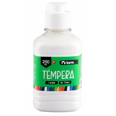 Torre - Témpera 250 Ml Blanco