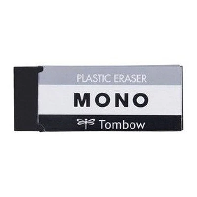 Tombow – Goma de Borrar Negra Plastic Eraser Precisión Premium
