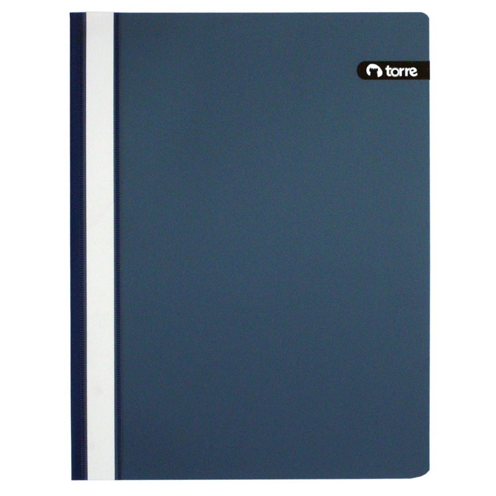 Carpeta Pvc Plast File Oficio Azul Torre