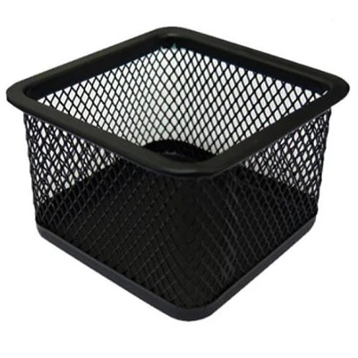 Hand - Porta Clips Cuadrado 8X5Cm Metal Negro