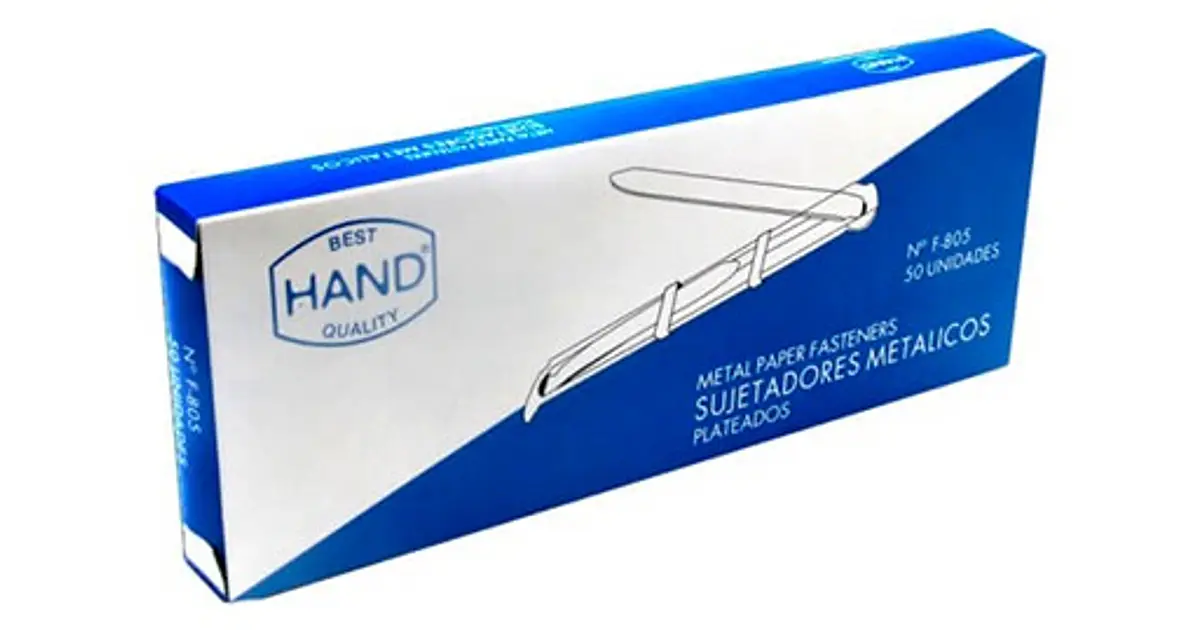 Accoclip Plástico Blanco 50 Unidades Hand