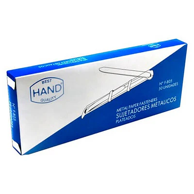 Hand - Acoclip Plastico Blanco 50 Un