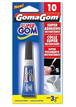 Adhesivo Instantaneo Ciano 3Gm Gomagom N°10